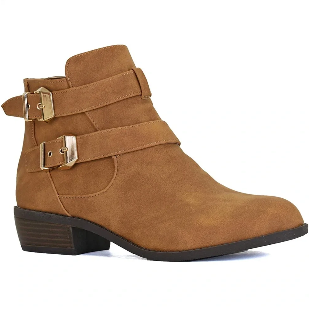 Low Chunky 🔥 Heel Booties